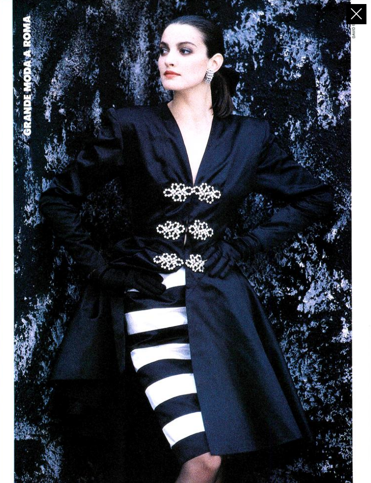 Bailey Vogue Italia September 1986 Speciale 16