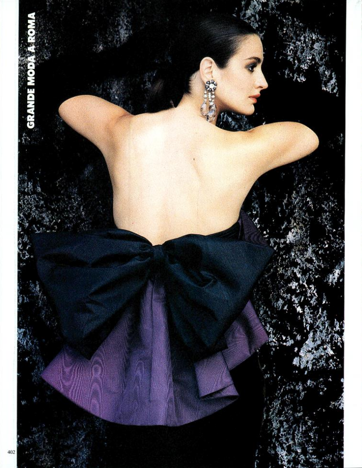 Bailey Vogue Italia September 1986 Speciale 11