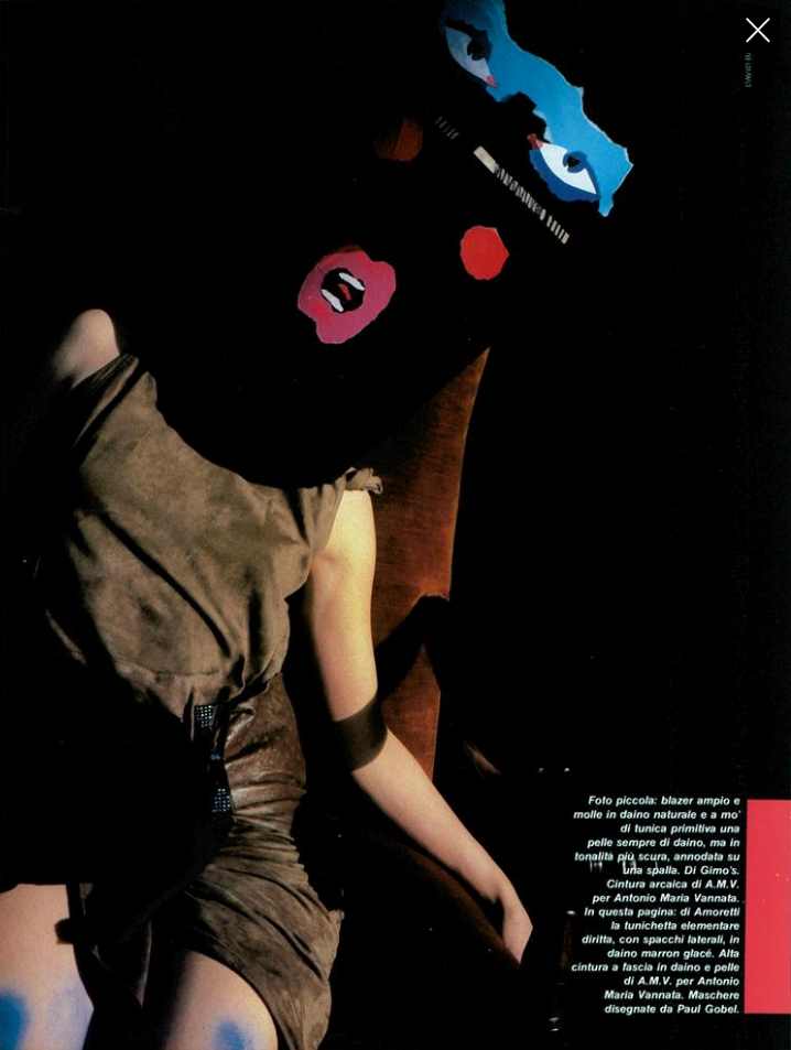 Bailey Vogue Italia March 1985 02