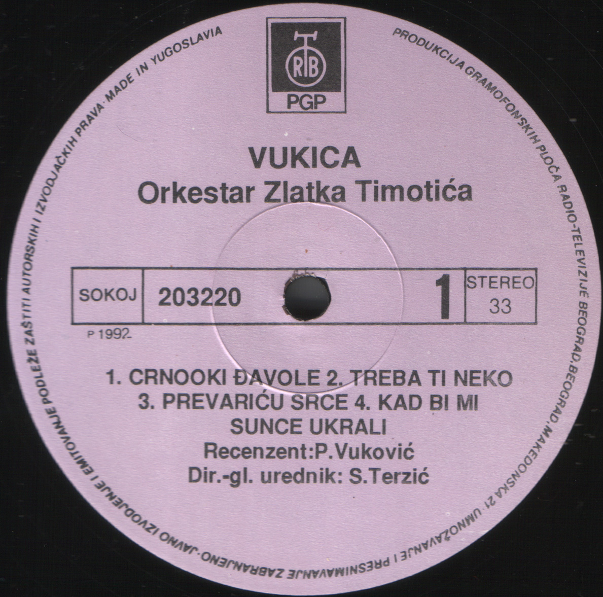 Vukica Veljovic 1992 A