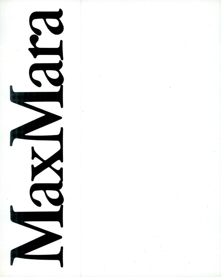 Max Mara Fall Winter 89 90 03