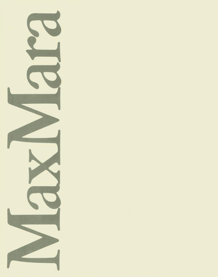 Lindbergh Max Mara Fall Winter 88 89 05