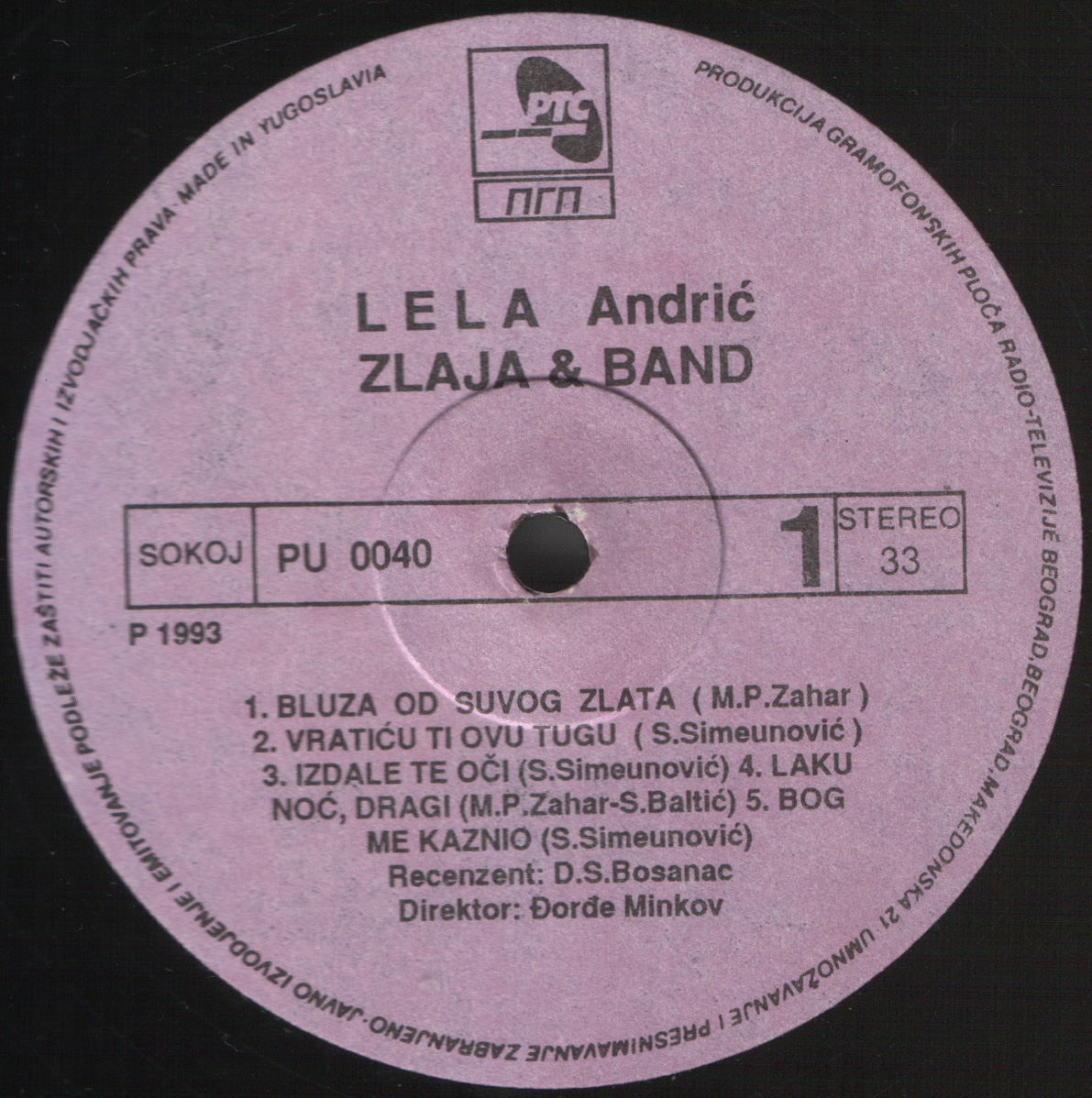 Lela Andric 1993 A