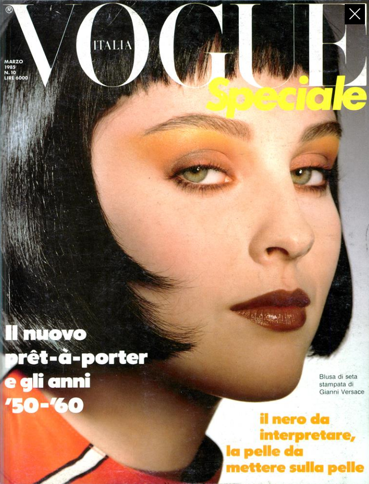 Hiro Vogue Italia March 1985 00
