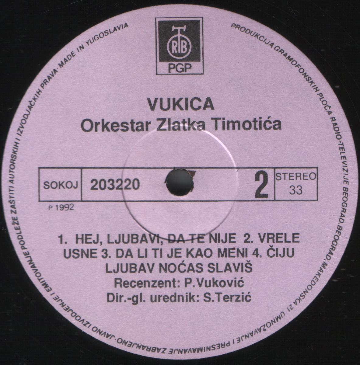 Vukica Veljovic 1992 B